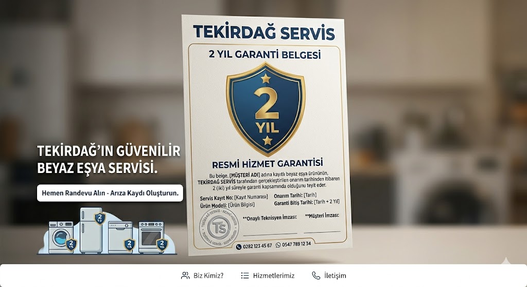 2 Yıl Garanti - Parça Değişimi