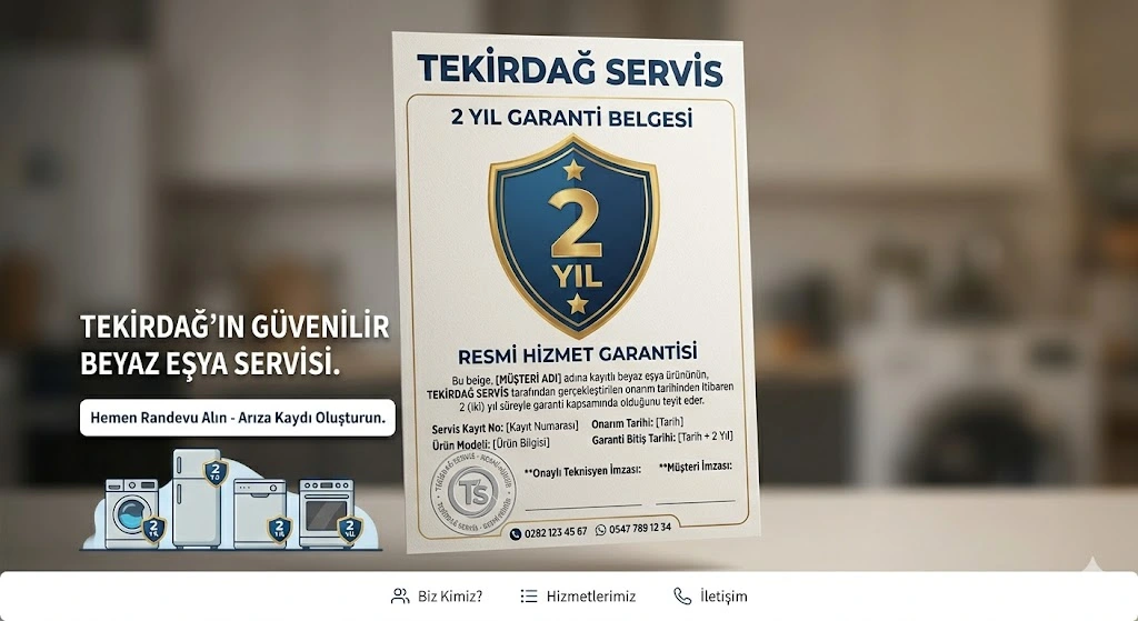 2 Yıl Garanti - Parça Değişimi