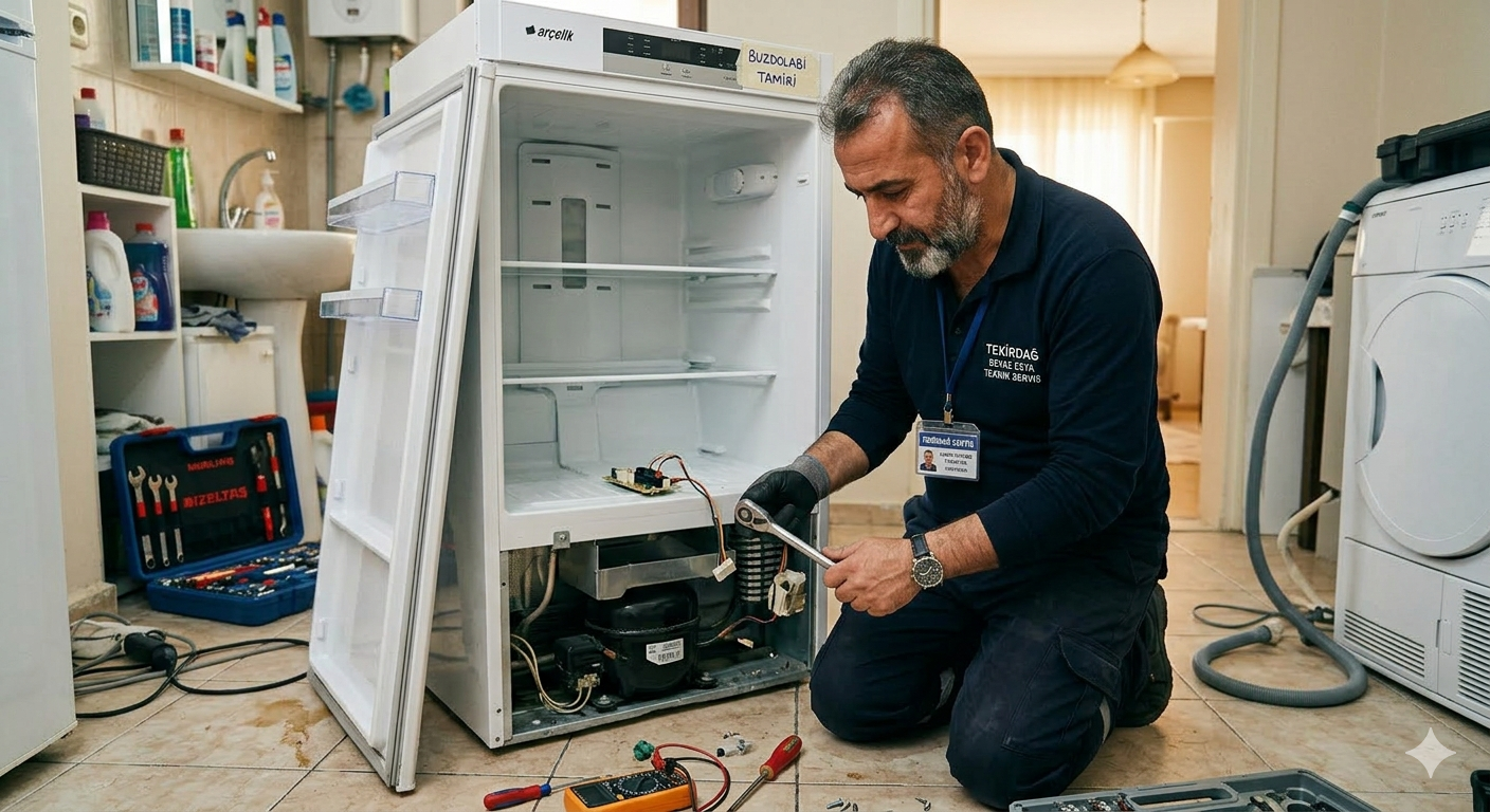 Tekirdağ Profesyonel Servis Atelye - Teknisyen Çalışması