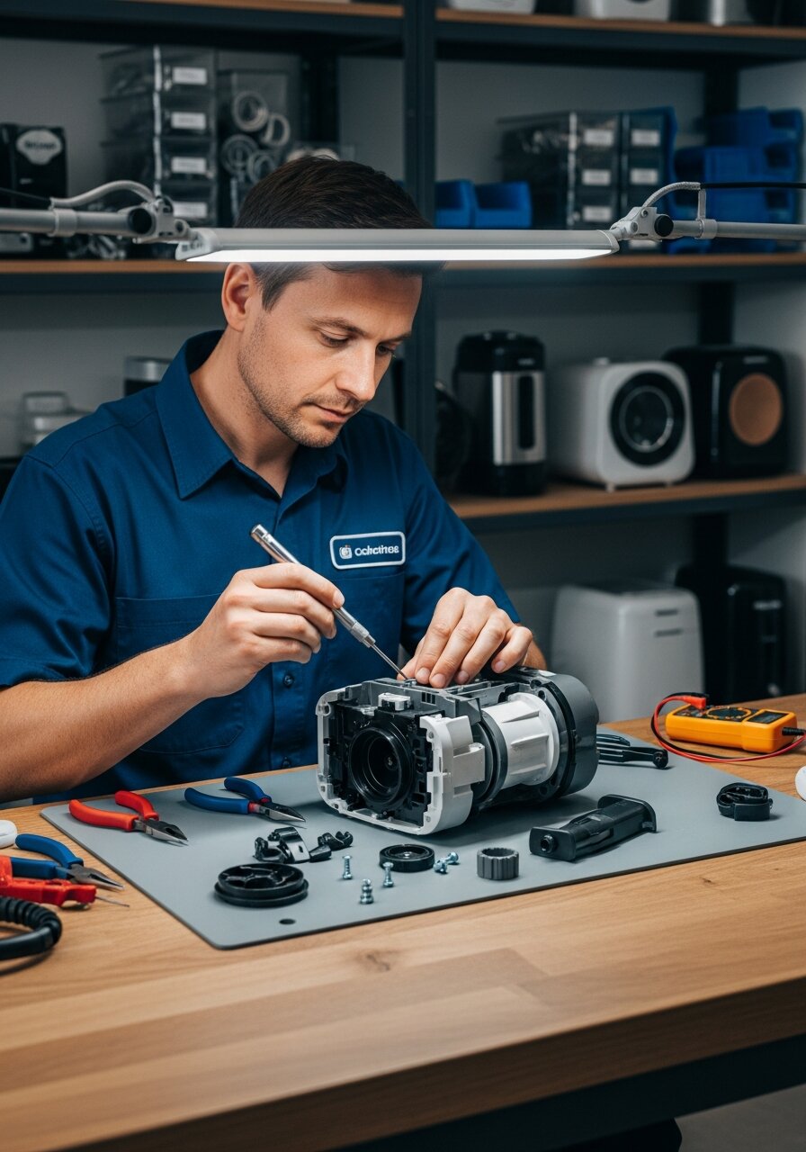 Tekirdağ Profesyonel Servis Atelye - Teknisyen Çalışması