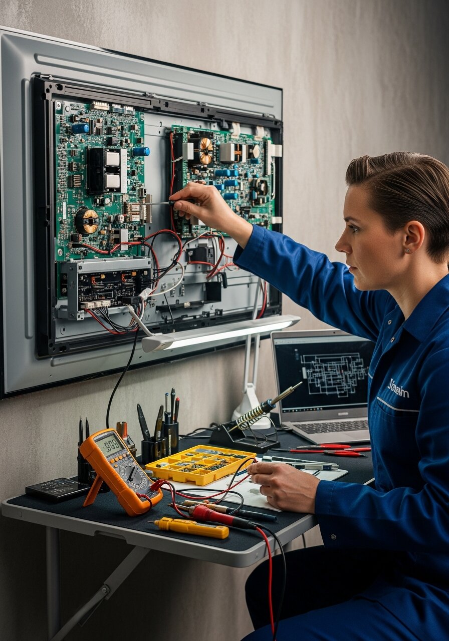 Tekirdağ Profesyonel Servis Atelye - Teknisyen Çalışması